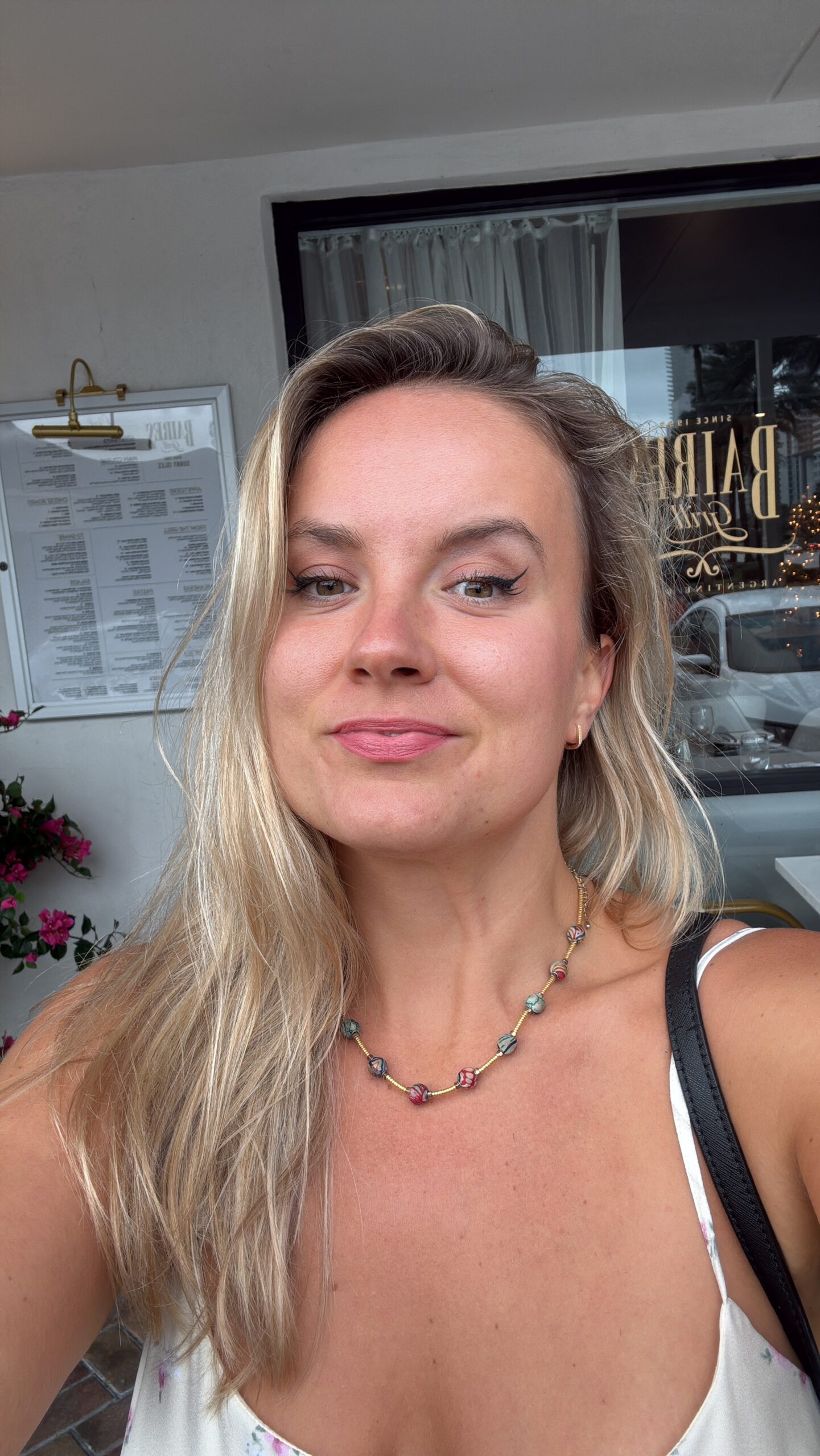 Business networking concept showing online and offline connection through LinkedIn platform