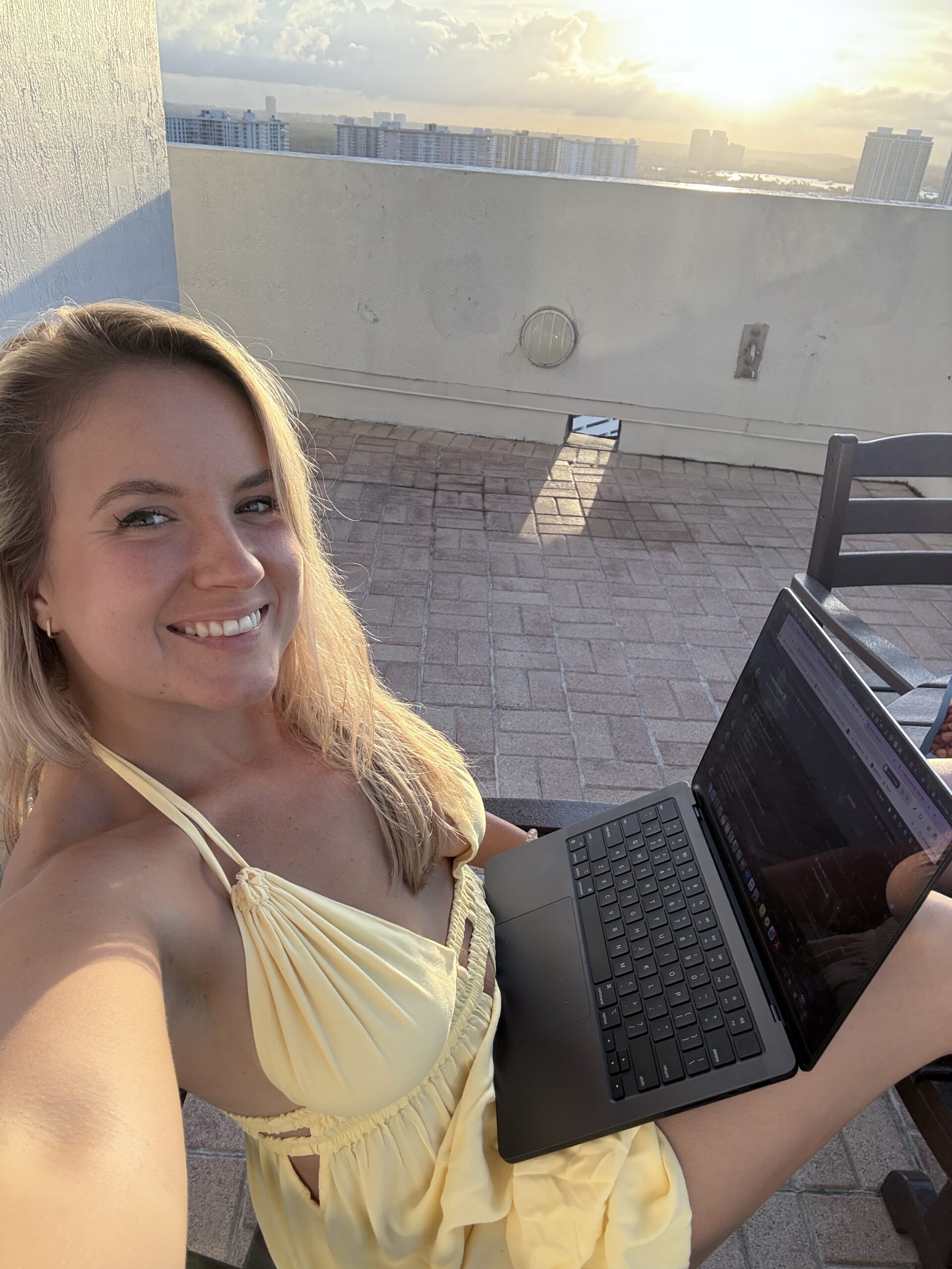 LinkedIn interface showing professional experience and achievements